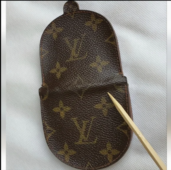Louis Vuitton Mono Porte Monnaie Cuvette Leather Coin Purse Wallet Jewelry Case - Picture 6 of 10
